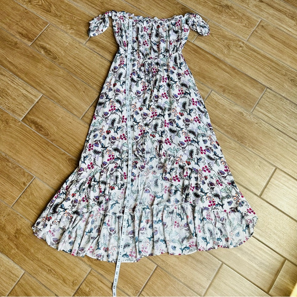 Off-the-shoulder high-low dress - Picture 8 of 11